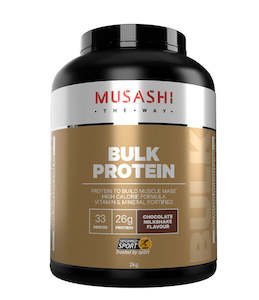 MUSASHI Bulk Protein Powder - 2kg