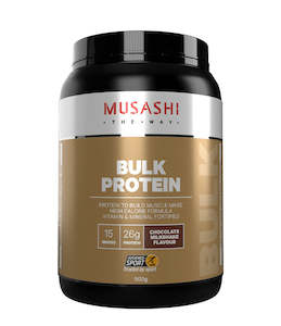 MUSASHI Bulk Protein Powder | 900g