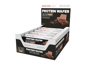 MUSASHI Protein Wafer Bar 40g - Box of 12