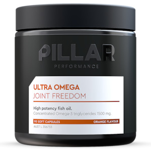 PILLAR Ultra Omega Fish Oil Orange | 90 Capsules