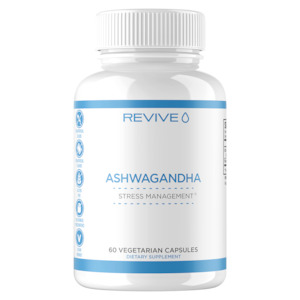 Internet only: Revive Ashwaganda | Stress Management | 60 Vegetarian Capsules