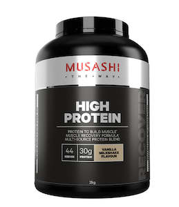 Internet only: MUSASHI High Protein Powder - 2kg