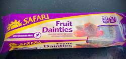 Safari Fruit Dainties Squares 250g