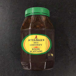 Meat processing: Mrs Balls Chutney Hot 1.1kg