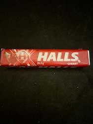 Meat processing: Halls Cherry 10's