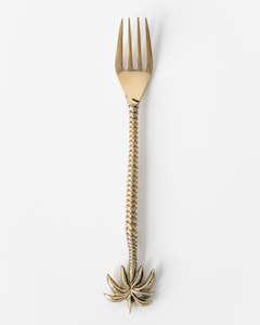 BRASS PALM FORK - LARGE