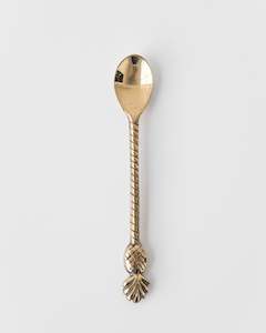 BRASS PINEAPPLE SPOON