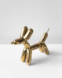 BRASS BALLOON DOG