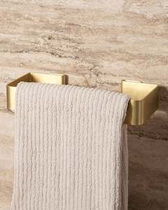 FOLD HAND TOWEL HOLDER BRASS