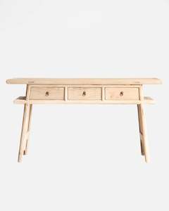 Furniture wholesaling: ELM BOHEMIAN CONSOLE