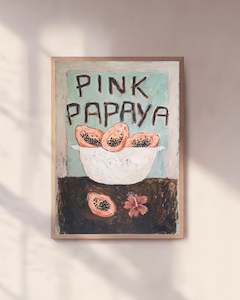 Pink Papaya - Limited Edition Print