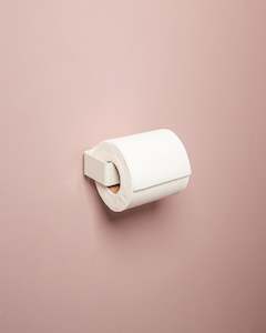 FOLD TOILET ROLL HOLDER WHITE