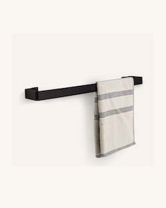 Furniture wholesaling: FOLD TOWEL RAIL BLACK