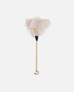 OSTRICH FEATHER DUSTER WHITE