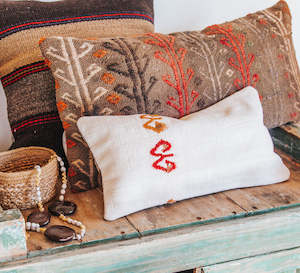 Mini Lumbar Kilim Cushion 20x40