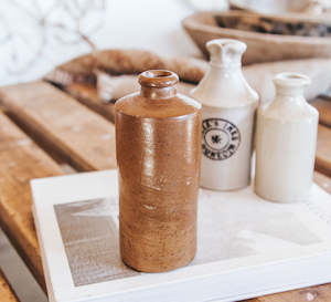 Vintage Stone Crock Bottle