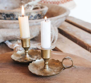 Brass Vintage Candleholder