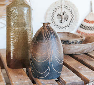 Home decor: Rustic Studio Pottery Vase