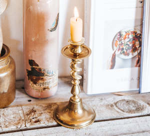 Brass Vintage Candleholder