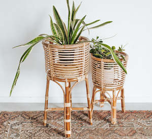 Rattan Plantstand (Large) - NEW