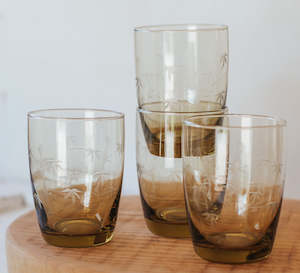 Vintage Glasses - Set of 4