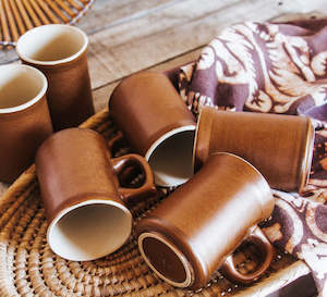 Vintage Temuka Coffee Mugs (6)