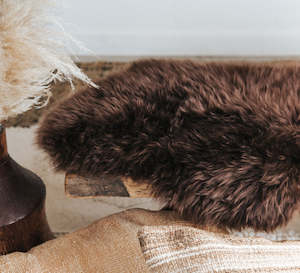 Sheepskins: NZ Longwool Sheepskin Cocoa - NEW