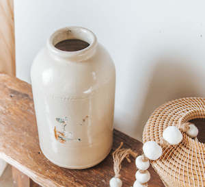 Plant Lover: Vintage Stone Crock