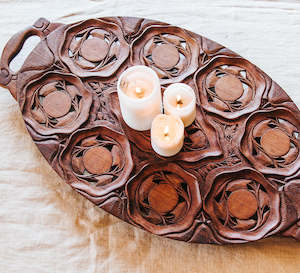 Rustic Lover: Vintage Handcarved Tray