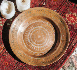 Rustic Lover: Vintage Copper Dish