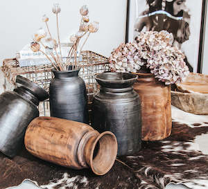 Rustic Lover: Original Wooden Water Pot