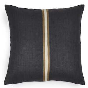 Jasper Cushion Cover 63x63 - Faded Black