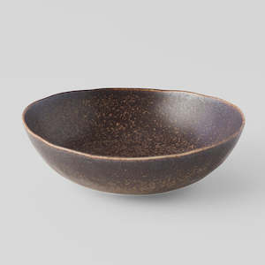 Homewares: Mocha Medium Oval Bowl