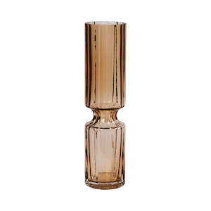 Vase Hyacinth Indian Tan - Tall