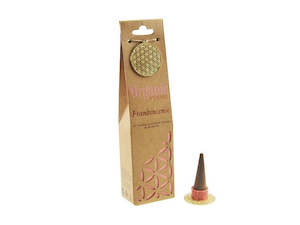 Organic Goodness Frankincense Incense Cones with Holder