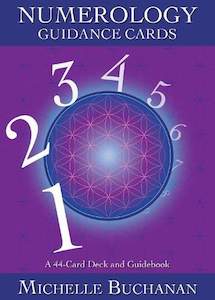 Crystal glass: Numerology Guidance Cards