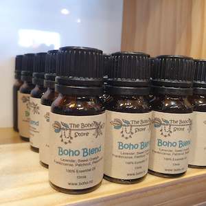 Crystal glass: Boho Blend Essential Oil Blend