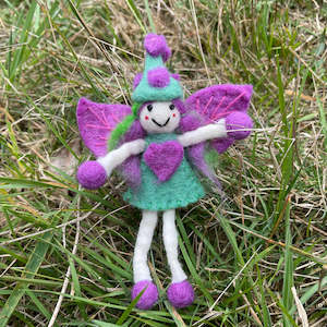 Purple Miss Love Fairy Witch