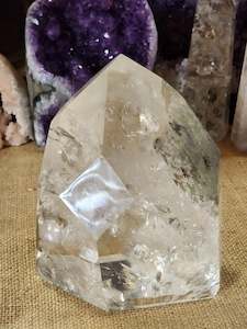 Crystal glass: Incredible Inclusion Quartz!