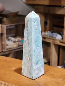 Blue Aragonite Tower