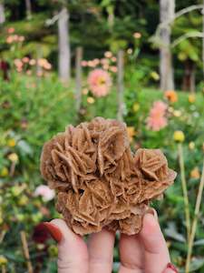 Crystal glass: Desert Rose from Arizona