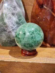 Crystal glass: Fluorite Sphere