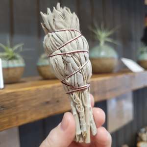 Crystal glass: First Nation Sage Torch