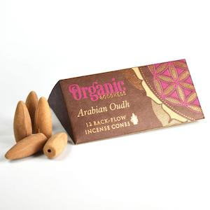 Organic Goodness Arabian Oudh Backflow Cones