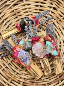 Crystal glass: Palo Santo with Crystal