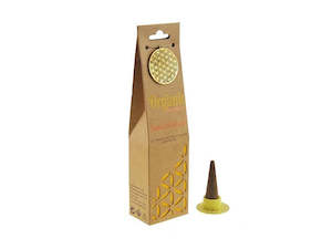 Organic Goodness Sandalwood Incense Cones with Holder