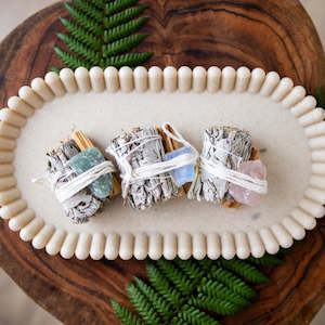 Crystal, Sage & Palo Santo Bundle