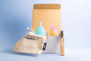 bohokiwi Double Menstrual Cup Set