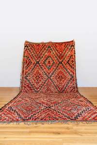 Vintage Moroccan Beni M'Guild Rug - Tajine