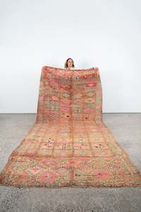 Vintage Moroccan Boujaad Rug - Atiya